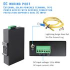 Boost Function Industrial PoE Injector With Din Rail Mounting Bracket