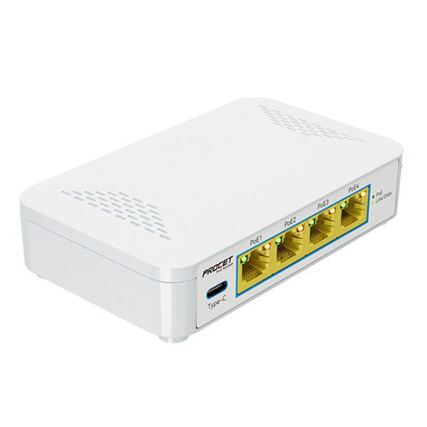 Upgrade Network Capabilities with PoE Extender 151.3g Weight 3/6 and 1/2 - Power Pins
