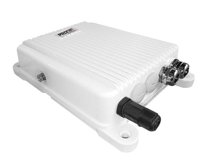 Waterproof IP66 RJ45 Connector Midspan PoE Injector 55V 60W