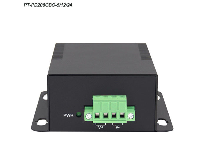 10/100/1000Mbps Gigabit PD PoE Ethernet Splitter 60W DC5V 12V 24V Output