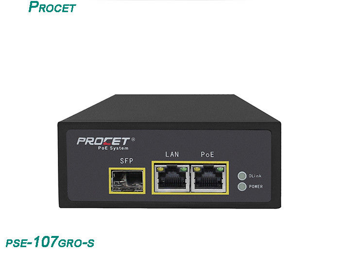 1 Port BT POE++ Industrial Wifi AP Poe Injector 55Vdc 1100mA