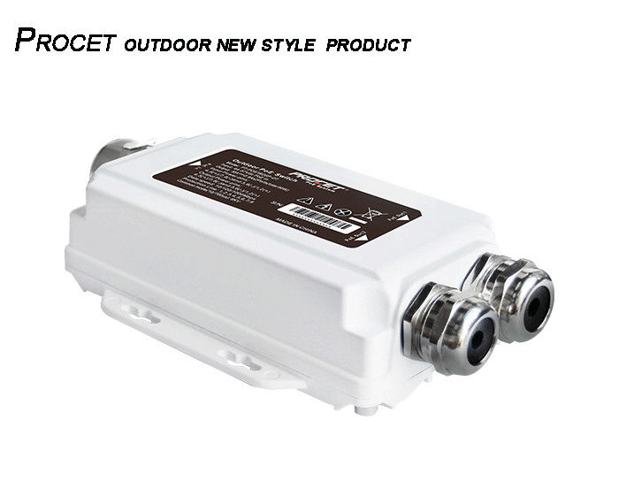 6KV Outdoor PoE Injectors IP67 Waterproof 95W 1750mA