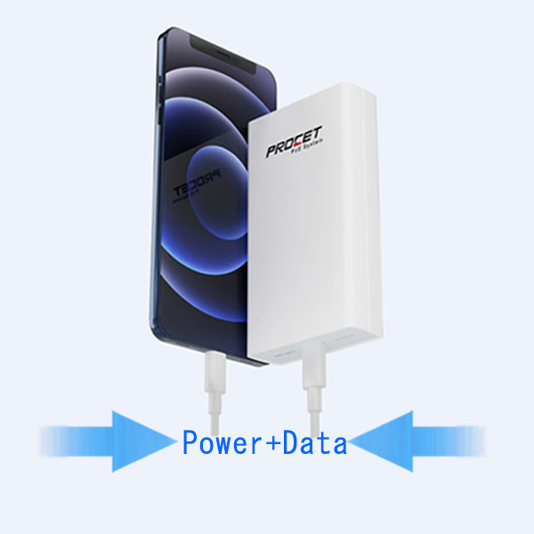 PROCET AT PoE Connector PoE Usb C Adapter For USB Charging Station And IP Camera