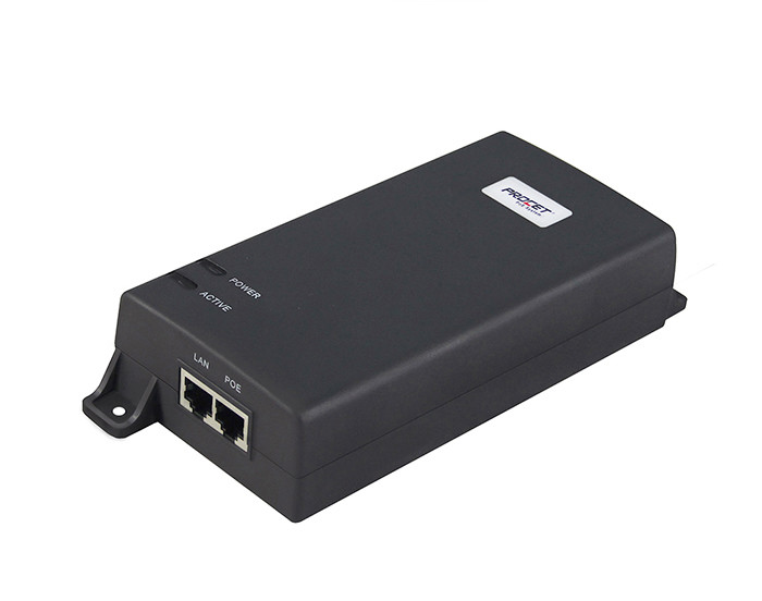 CE FCC Standard Compliant 55V PoE Injector For IP Camera Phone